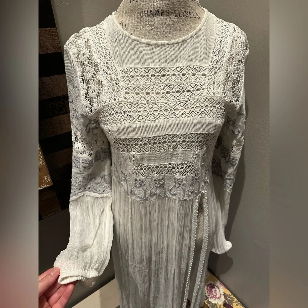 Free People Sweet Sunny Days Tunic EUC - Picture 4 of 10